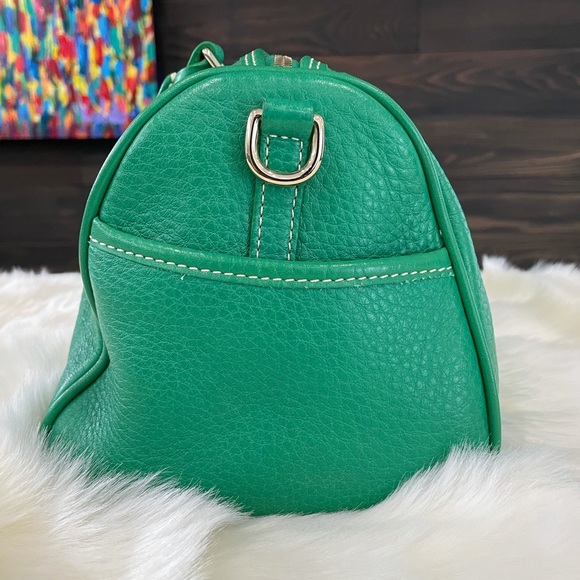 | nwt | Green Leather Dooney & Bourke Handbag - Picture 5 of 7